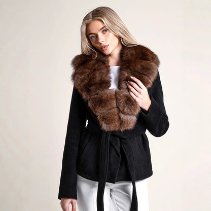 Winter Pelz jacke